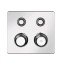 Gessi Смеситель для душа, Hi Fi Eclectic, на 2 потребителя, цвет хром 65232#031