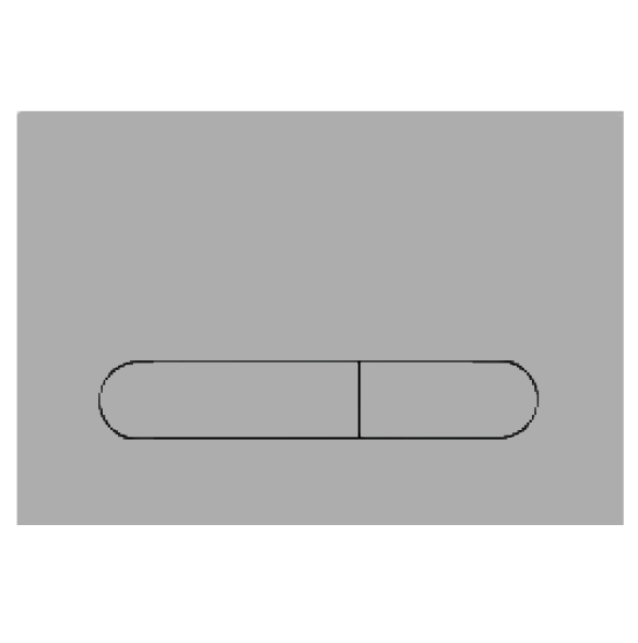 Клавиша смыва ISVEA Sotti для инсталляции Durezza цвет серый бетон матовый 54ST0116I