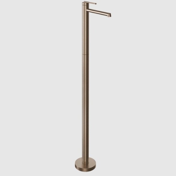 Gessi Смеситель для ванны, Ingranaggio, напольный, цвет медь матовая  63593#708
