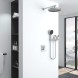 Vincea Душевой комплект Инспаер (Inspire) VSFW-3I21MT2RCH встраиваемый, термостатический, двухрежимный, хром