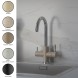 Paini 7890643CR3V11L2KM Смеситель для кухни Пладос с подводом для фильтра, белый