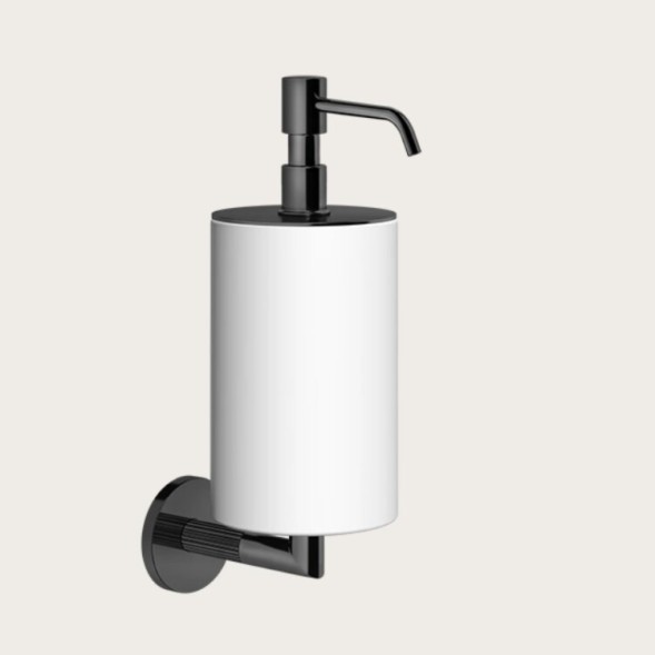 Gessi Дозатор для жидкого мыла, Ingranaggio, шгв 75*128*243, цвет дозатора латунь#белый  63813#710