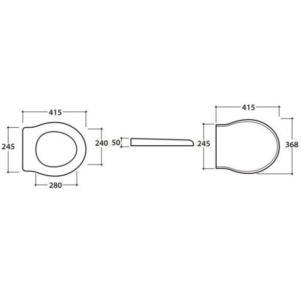 Сиденье с крышкой GLOBO PAESTUM с микролифтом цвет белый PA138