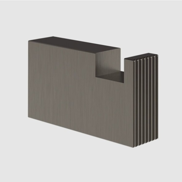 Gessi Крючок, Inverco Rigato, шгв 15*60*35, цвет черный брашированный металл  73521#707