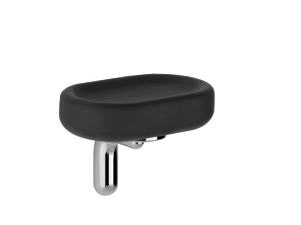 Gessi Мыльница, Goссia, шгв 139*98*104, цвет хром#керамика черная  38002#031