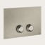 Gessi Клавиша смыва, VENTI20, для унитаза, шгв 215*12*145, цвет черный брашированный металл  54657#707