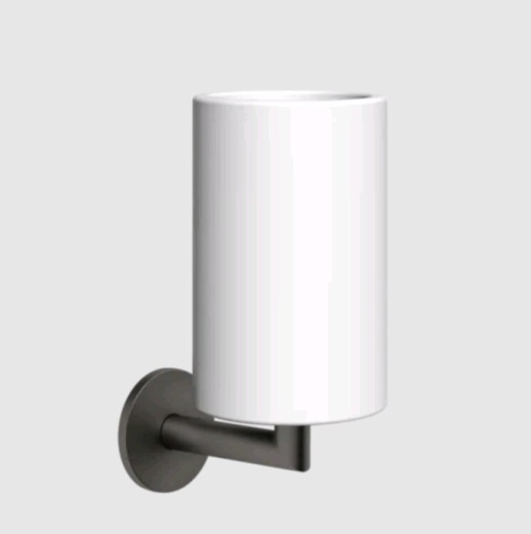 Gessi Стакан, шгв 75*107*172, цвет белый#брашированный никель l