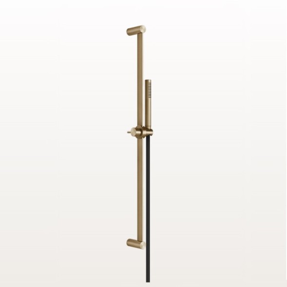 Gessi Душевой гарнитур, 316 Bath Shower, 25, цвет Матовая латунь  54045#727
