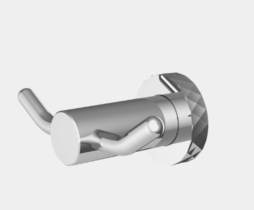 Крючок, Fima Carlo Frattini, Accessori, шгв 110*58,5*40, цвет-бронза янтарная (Amber Bronze)