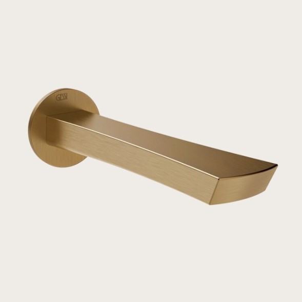 Gessi Излив, Ventaglio, цвет брашированная теплая бронза  72103#726