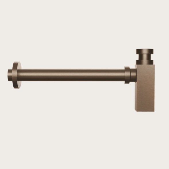 Gessi Сифон, Technical Accessories, бутылочный, 1 1#4", цвет медь матовая