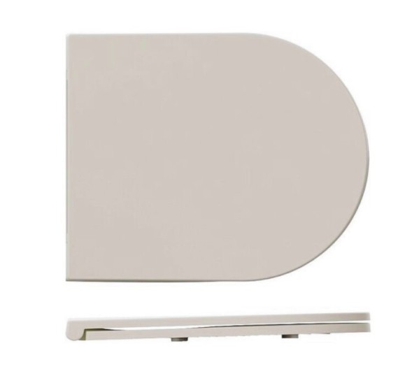 Сиденье для унитаза ISVEA Infinity VEA Rondo F50 ШГ 365*445 цвет слоновая кость матовый 40KF0532I-S