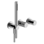 Gessi Смеситель для душа, Habito Rigato, на 2 потребителя, цвет хром
