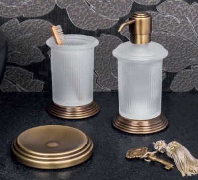 Дозатор COLOMBO DESIGN HERMITAGE B9336.OA настольный цвет античная латунь