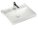 Раковина HATRIA CANALGRANDE Y1EJ01 подвесная с одним отверстием с переливом цвет белый