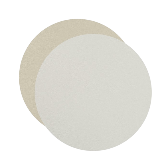 Плейсмат COLOMBO DESIGN ADJ 003.10/16 настольный двухсторонний цвет белый/панна котта