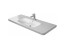 Duravit Раковина, Durastyle, шгв 1200*480*170, отверстия для смесителя-1, цвет белый 2320120000