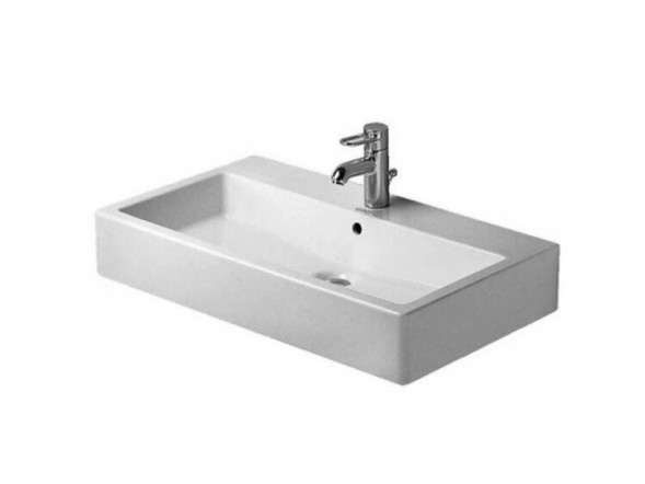 Duravit Раковина, Vero, шгв 700*470*165, отверстия для смесителя-1, цвет белый 0454700027