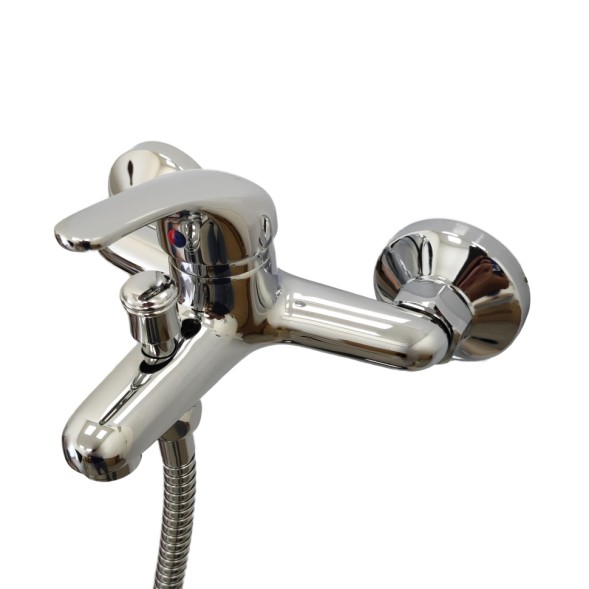 Paini 02CR105 Смеситель для ванны Рома с душ. к-том, хром