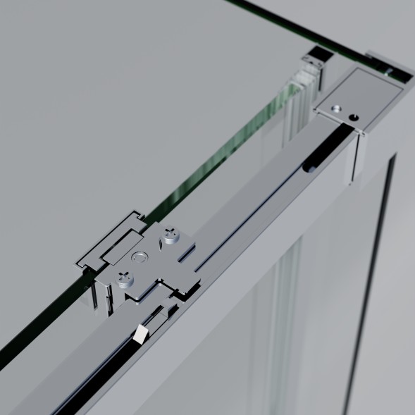 Vincea Душевой уголок Софт 2 (Soft 2) VSR-3SO29012CLG, 1200*900, брашированное золото, стекло прозрачное