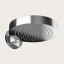 Gessi Верхний душ, Inciso, 300*300, цвет брашированная бронза PVD  58252#726
