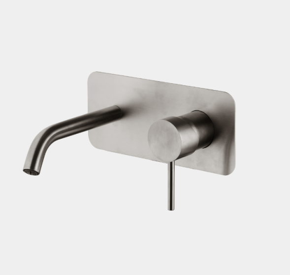 Смеситель для раковины, Fima Carlo Frattini, Spillo Steel, цвет-нержааеющая сталь F3081WX5INOX