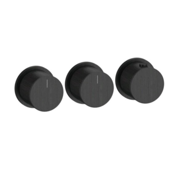 Gessi Смеситель для душа, Anello, на 2 потребителя, цвет Бронза состаренная 63434#187