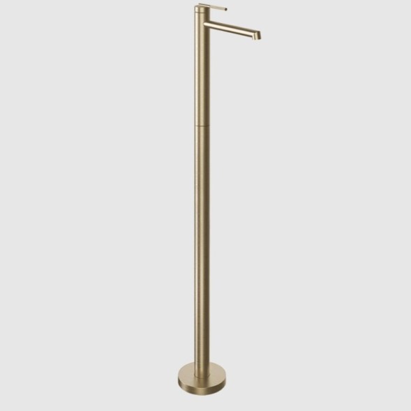 Gessi Смеситель для ванны, Ingranaggio, напольный, цвет брашированная теплая бронза  63593#726