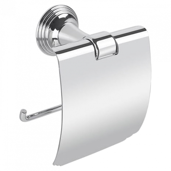 Держатель туалетной бумаги COLOMBO DESIGN HERMITAGE B3391 с крышкой цвет хром