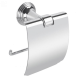 Держатель туалетной бумаги COLOMBO DESIGN HERMITAGE B3391 с крышкой цвет хром