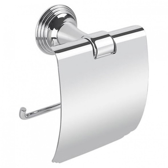 Держатель туалетной бумаги COLOMBO DESIGN HERMITAGE B3391 с крышкой цвет хром
