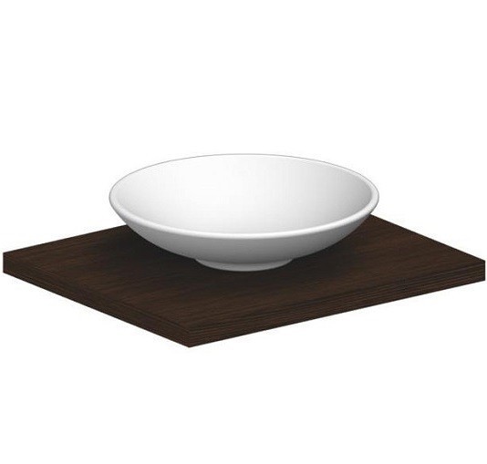 Раковина Scarabeo CUP накладная без перелива без отверстий цвет белый 8044