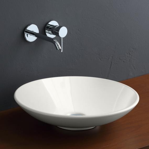 Раковина Scarabeo CUP накладная без перелива без отверстий цвет белый 8044