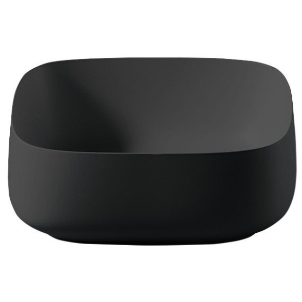 Раковина Artceram Cognac Quadro накладная  цвет матовый черный COL007 17 00