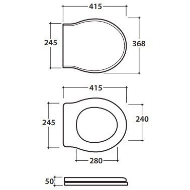 Сиденье с крышкой GLOBO PAESTUM с микролифтом цвет белый PS24RB