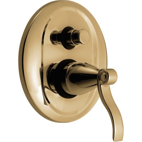 Emmevi Abel, смеситель внутристенный, с переключателем на 2 выхода, цвет бронза 39019/BR