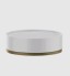 Gessi Мыльница, Inciso, шгв 115*115*35, цвет белый#брашированная бронза PVD  58525#726