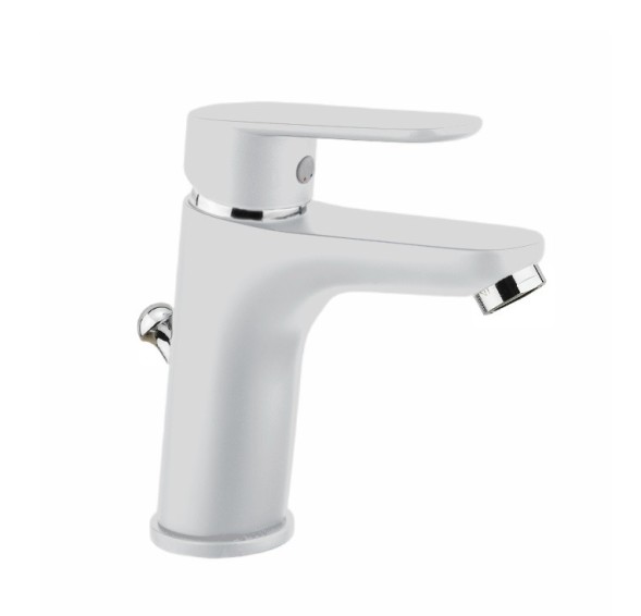 Смеситель для раковины Webert Sax Evolution SE833102740. белый