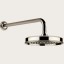 Gessi Верхний душ, Spotwater, 79*79, цвет медь брашированная  57261#708