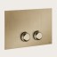 Gessi Клавиша смыва, VENTI20, для унитаза, шгв 230*17*140, цвет медь брашированная