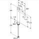 Смеситель KLUDI BOZZ 382860576 для раковины на одно отверстие высокий