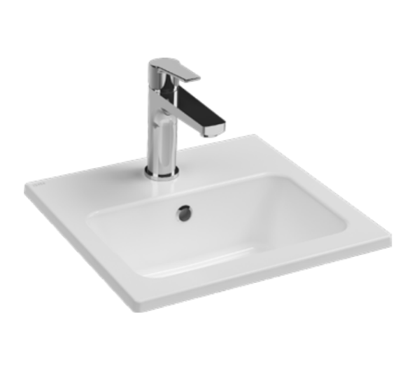 Раковина накладная прямоугольная ISVEA SistemaT Mirella 10SL50040 40 x 36 см цвет белый 10SL50040