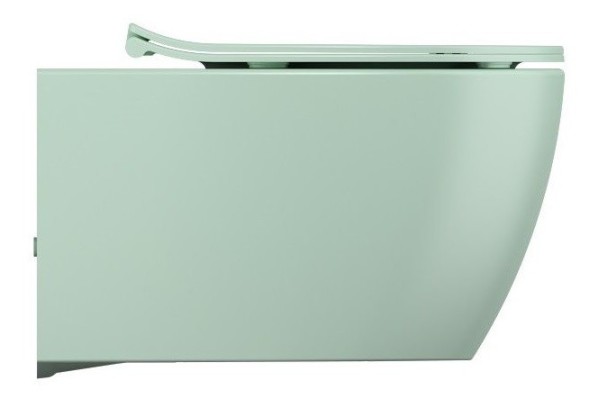 Унитаз ISVEA Sentimenti Neo подвесной ШГВ 363*510*400 цвет мятно-зеленый матовый 10AR02010-2T