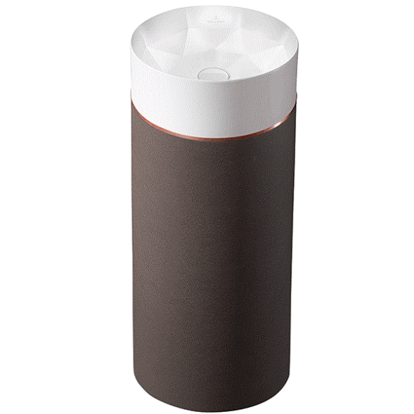 Villeroy&amp;Boch Раковина, Octagon, шгв 400*400*150, цвет-Mocha Finish 417000PT