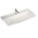 Раковина HATRIA CANALGRANDE Y1EL01 подвесная с одним отверстием с переливом цвет белый