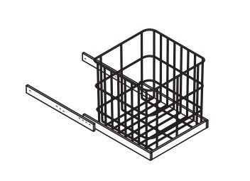 Корзинка GEROMIN CC для хозяйственной раковины