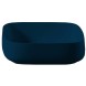 Раковина Artceram Cognac Quadro накладная без отверстий  цвет Blue notte COL008 36 00