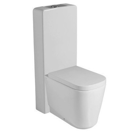 Унитаз GALASSIA Meg11 5464 7113 напольный с бачком монолит цвет белый глянцевый