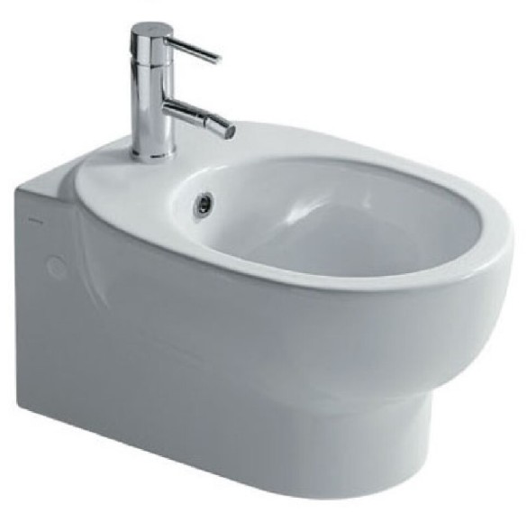 Биде GALASSIA M2 5210 подвесное с одним отверстием цвет белый глянцевый