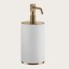 Gessi Дозатор для жидкого мыла, VENTI20, шгв 75*97*199, цвет дозатора Никель PVD#белый  65437#720
